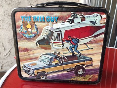 the fall guy metal lunch box|Fall Guy Lunchbox .